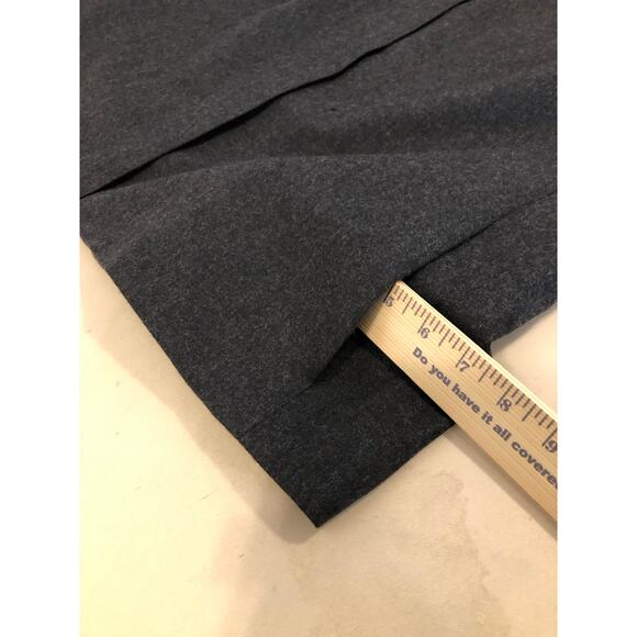 Talbots Women Plus 100% Wool Jacket Gray Pocket Full Zip Closur Clueless Preppy - Picture 7 of 10